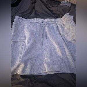 Universal Thread Light Gray Drawstring Skirt size 2x